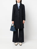 Paul Smith Wool Blend Single Breasted Coat