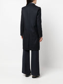 Paul Smith Wool Blend Single Breasted Coat