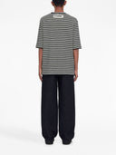 Jil Sander Wool Striped T Shirt