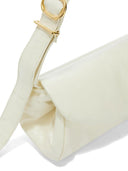 Jil Sander Fashion Cannolo Padded Large Leather Shoulder Bag