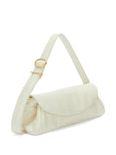 Jil Sander Fashion Cannolo Padded Large Leather Shoulder Bag