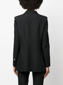 Hebe Studio Bianca Double Breasted Cady Blazer