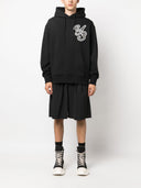 Y 3 Logo Organic Cotton Hoodie