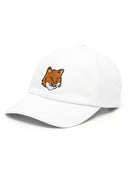 Maison Kitsune' Fox Head Cotton Baseball Cap