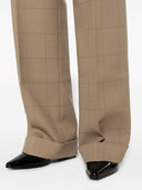 Gucci Cruise Checked Wool Trousers