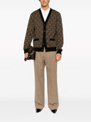Gucci Cruise Checked Wool Trousers