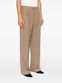 Gucci Cruise Checked Wool Trousers