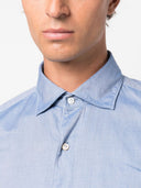 Finamore 1925 Napoli Slim Fit Flannel Shirt