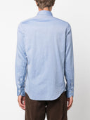 Finamore 1925 Napoli Slim Fit Flannel Shirt
