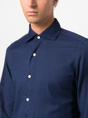 Finamore 1925 Napoli Slim Fit Flannel Shirt
