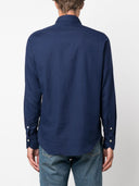 Finamore 1925 Napoli Slim Fit Flannel Shirt
