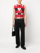 Jeans in denim con la vita alta agguato