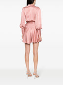 Zimmermann Silk Wrap Mini Dress