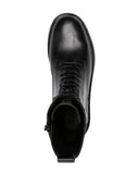 Tory Burch Double T Leather Combat Boots