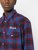Kenzo Wool Blend Checked Shirt
