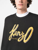 Kenzo Archive Oversized Logo Cotton Sweatshirt