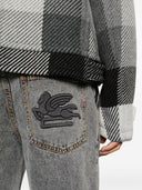 Etro Wide Leg Denim Jeans