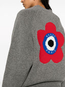 Kenzo Kenzo Target Wool Cardigan