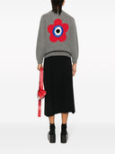 Kenzo Kenzo Target Wool Cardigan