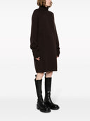Ludovic De Saint Sernin Merino Wool Short Dress