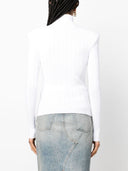 Balmain Gold Embossed Buttons Sweater