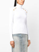 Balmain Gold Embossed Buttons Sweater