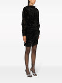 Iro Narivo Damask Effect Short Dress