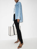 Garderobe nyc front zip leggings