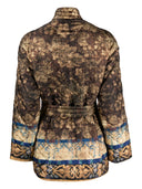 Pierre Louis Mascia Silk Blend Kimono Jacket