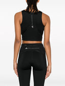 Adidas By Stella Mc Cartney Logo Sports Cropped Top