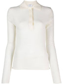 Filippa K Wool Long Sleeve Polo Shirt