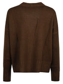 Base ull v nakket cardigan