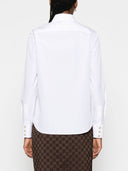 Gucci Embroidered Cotton Shirt
