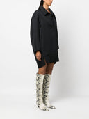 Khaite Wool Blend Short Dress