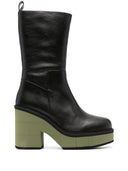 Paloma Barcelò Leather Heel Ankle Boots
