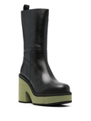 Paloma Barcelò Leather Heel Ankle Boots