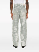 Purple Brand Relaxed Fit Jacquard Jeans