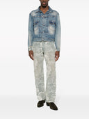 Purple Brand Relaxed Fit Jacquard Jeans