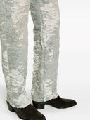 Purple Brand Relaxed Fit Jacquard Jeans