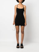 Courreges Pre Logo Ribbed Mini Dres
