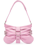 Borsa a tracolla in pelle grande farfalla blumarine