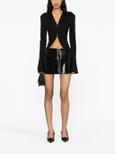 Courreges Vinyl Mini falda