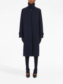 Ferragamo Oversized Wool Single Breasted Coat