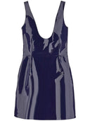 Ferragamo Patent Leather Mini Dress