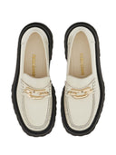 Ferragamo Gancio Leather Loafers