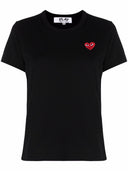 Comme des Garcons Logo Cotton T -shirt