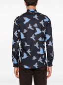 Paul Smith Shadow Birds Cotton Blend Shirt