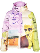 Kidsuper Shiny Puffer Printed Down Jacket