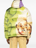 Kidsuper Shiny Puffer Printed Down Jacket
