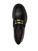 Lanvin Medley Leather Loafers